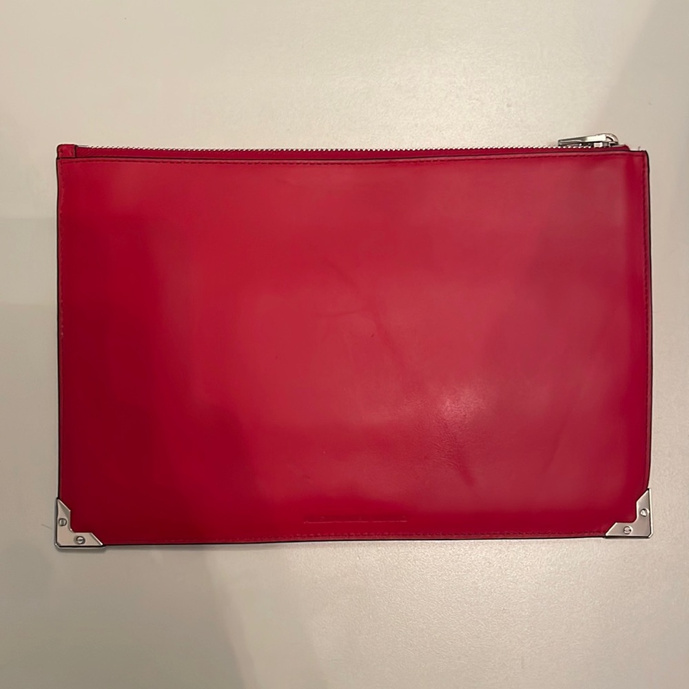 Alexander Wang Red Envelope Clutch